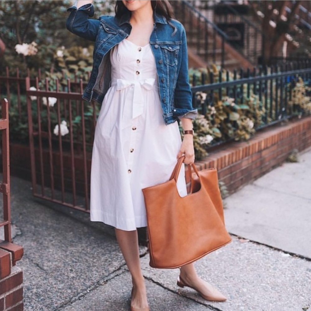 Dark Blue Denim Jacket - Women's Classic